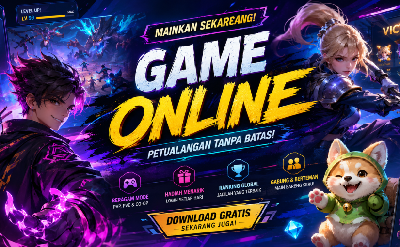 Dashboard Monitoring untuk Operasional Game Online